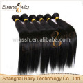 Straight brazilian virgin human hair extension weave bundles